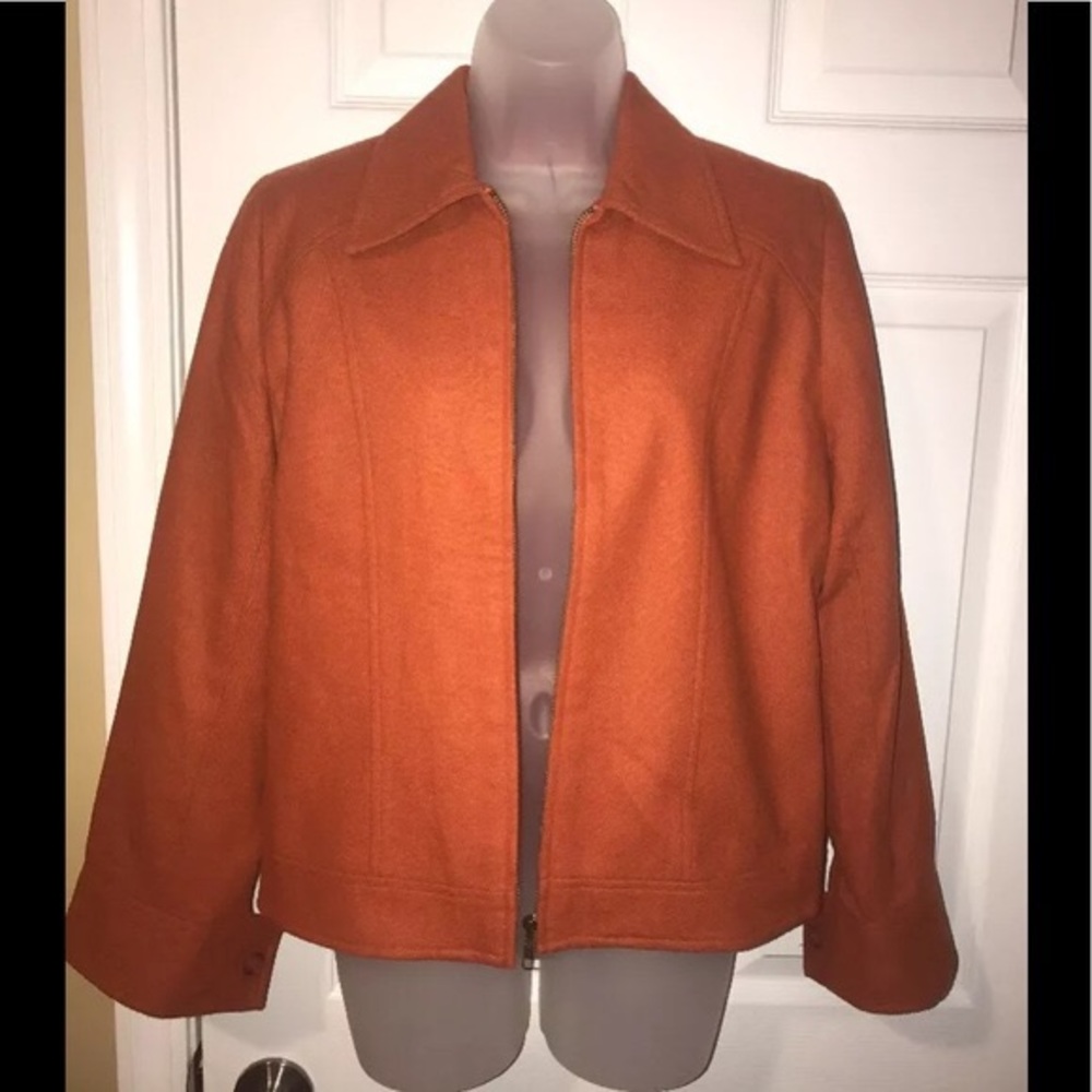 Chadwick’s Classics Orange Wool Jacket